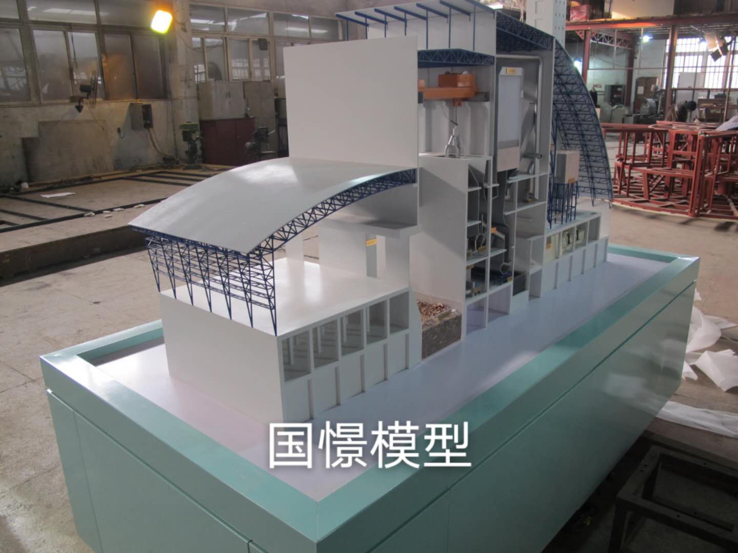 夏县工业模型