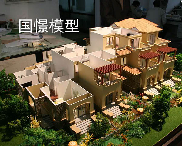 夏县建筑模型